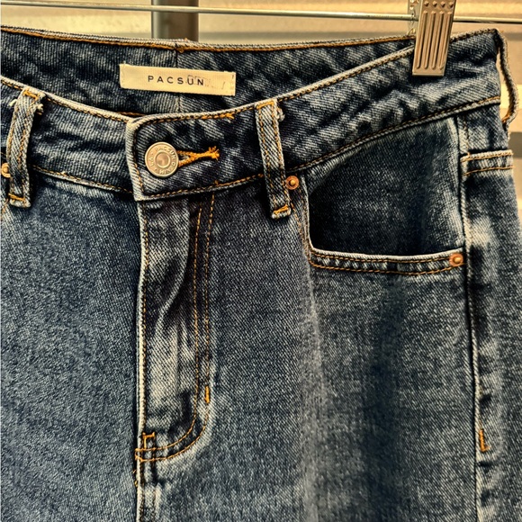 PacSun Blue Distressed Jeans - Picture 8 of 10